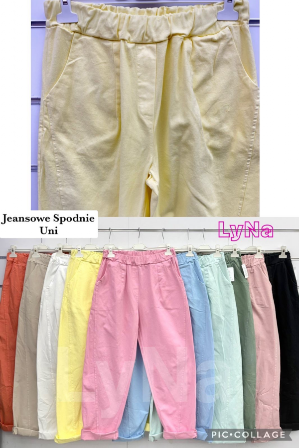 Spodnie damskie (Włoskie produkt) Roz Standard, Mix Kolor Paczka 5 szt